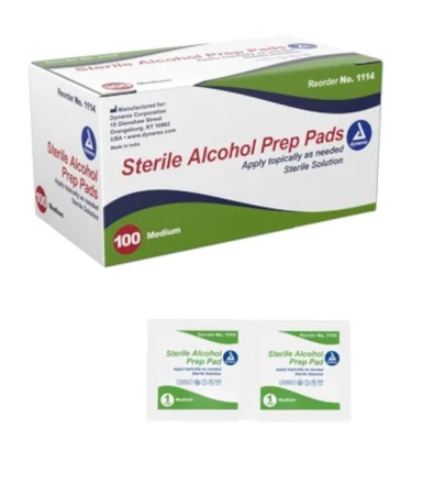 ALCOHOL WIPES - MED