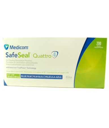 SELF SEALING STERILIZATION POUCHES - WITH IND 5.25