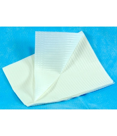 TOWEL BIB 3 PLY WHITE