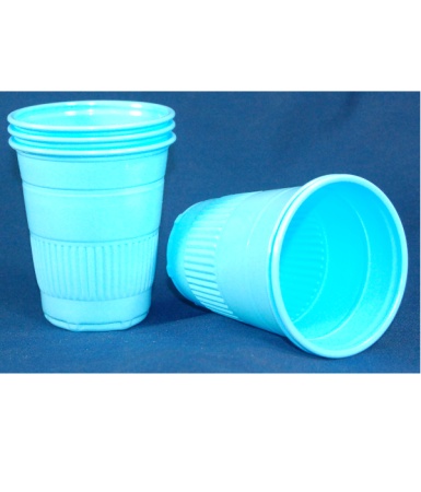 PLASTIC CUPS - 5 oz (BLUE)